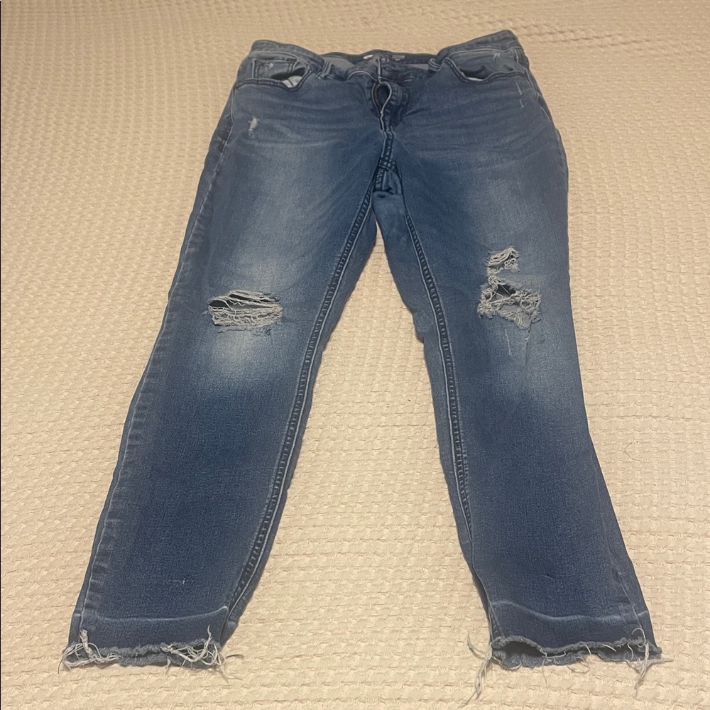 Old navy rockstar super skinny Distressed Blue Jeans